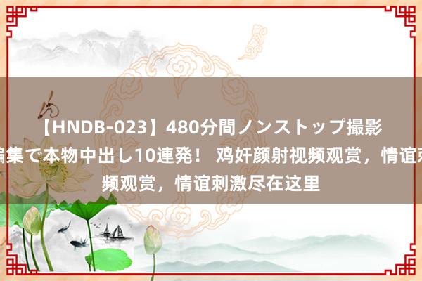 【HNDB-023】480分間ノンストップ撮影 ノーカット編集で本物中出し10連発！ 鸡奸颜射视频观赏，情谊刺激尽在这里